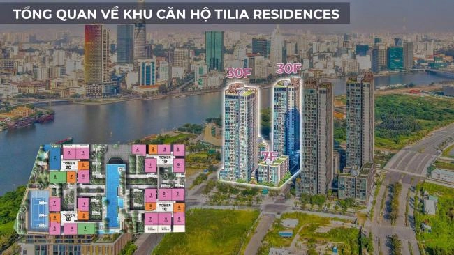 Mặt bằng tháp Tilia Empire City Thủ Thiêm | Layout chi tiết