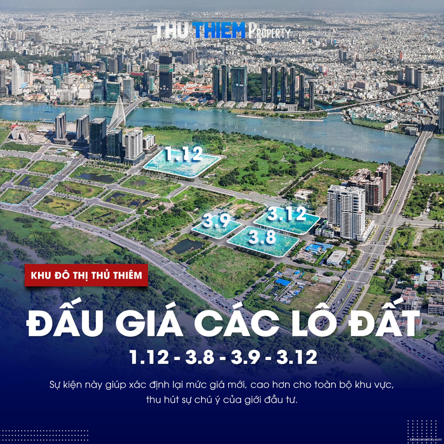 TP HCM sắp đấu giá 7 lô đất 'vàng' hiếm hoi tại Thủ Thiêm