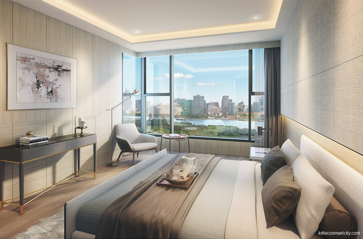 Layout căn hộ The Skye Thủ Thiêm