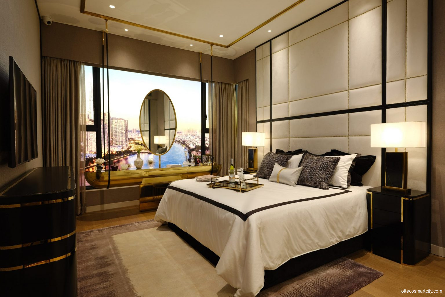 Layout căn hộ The Skye Thủ Thiêm