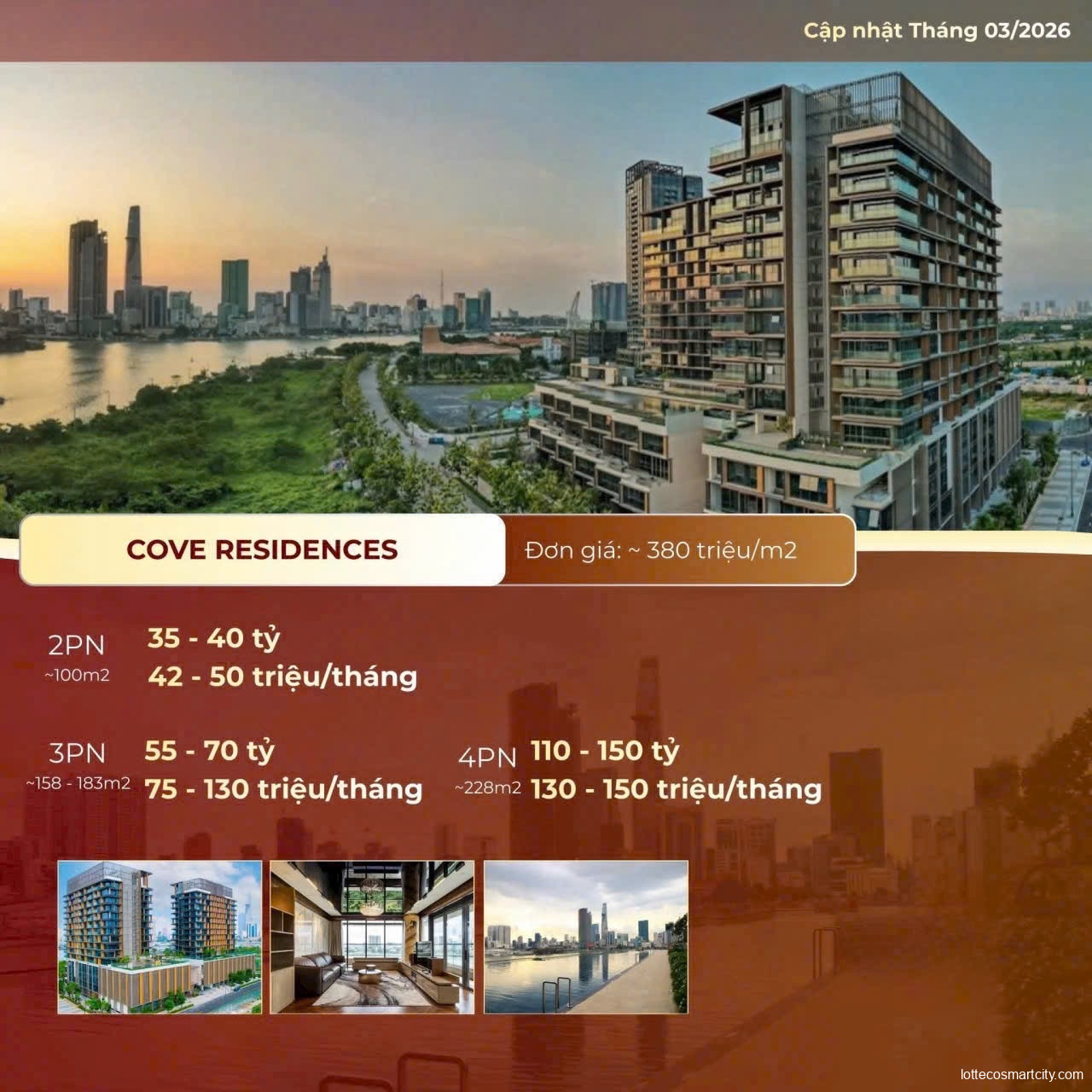 Bảng Giá Bán & Cho Thuê Căn Hộ Thủ Thiêm Mới Nhất Tháng 3/2026