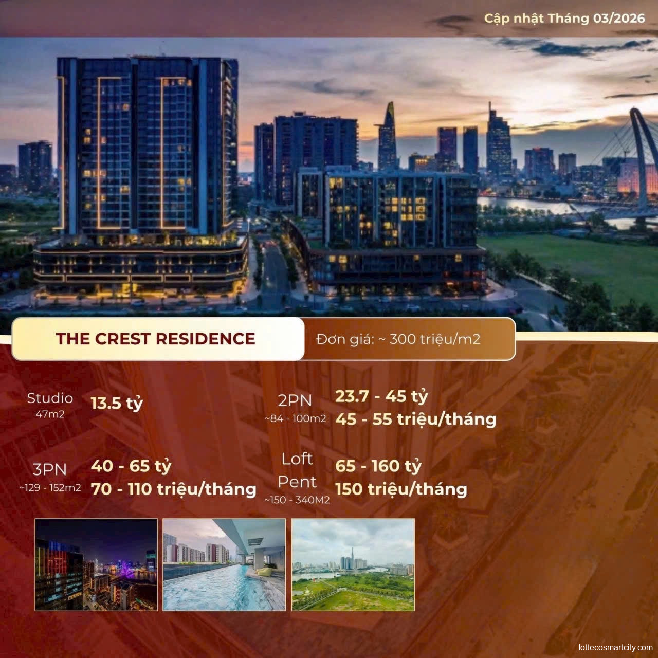 Bảng Giá Bán & Cho Thuê Căn Hộ Thủ Thiêm Mới Nhất Tháng 3/2026