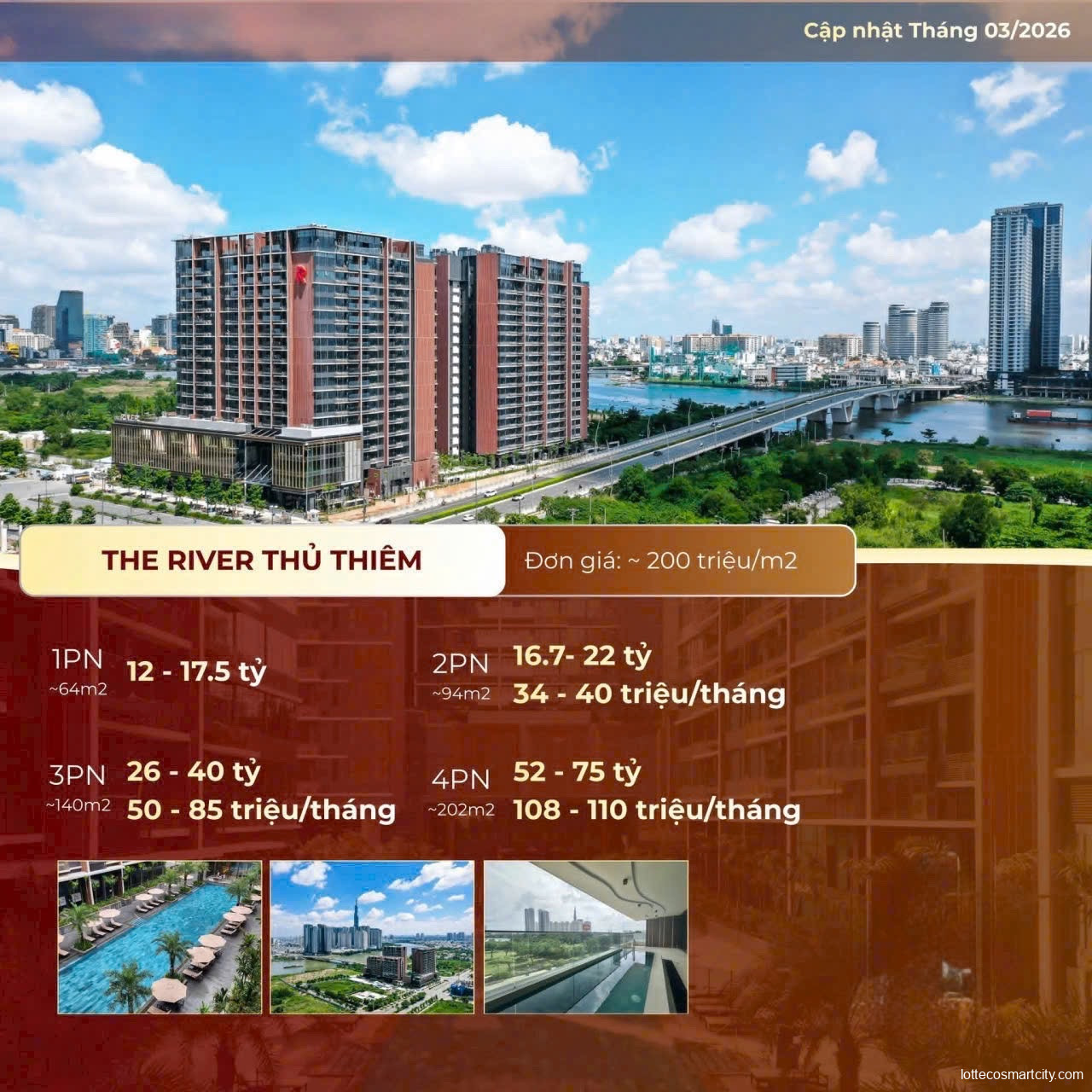 Bảng Giá Bán & Cho Thuê Căn Hộ Thủ Thiêm Mới Nhất Tháng 3/2026