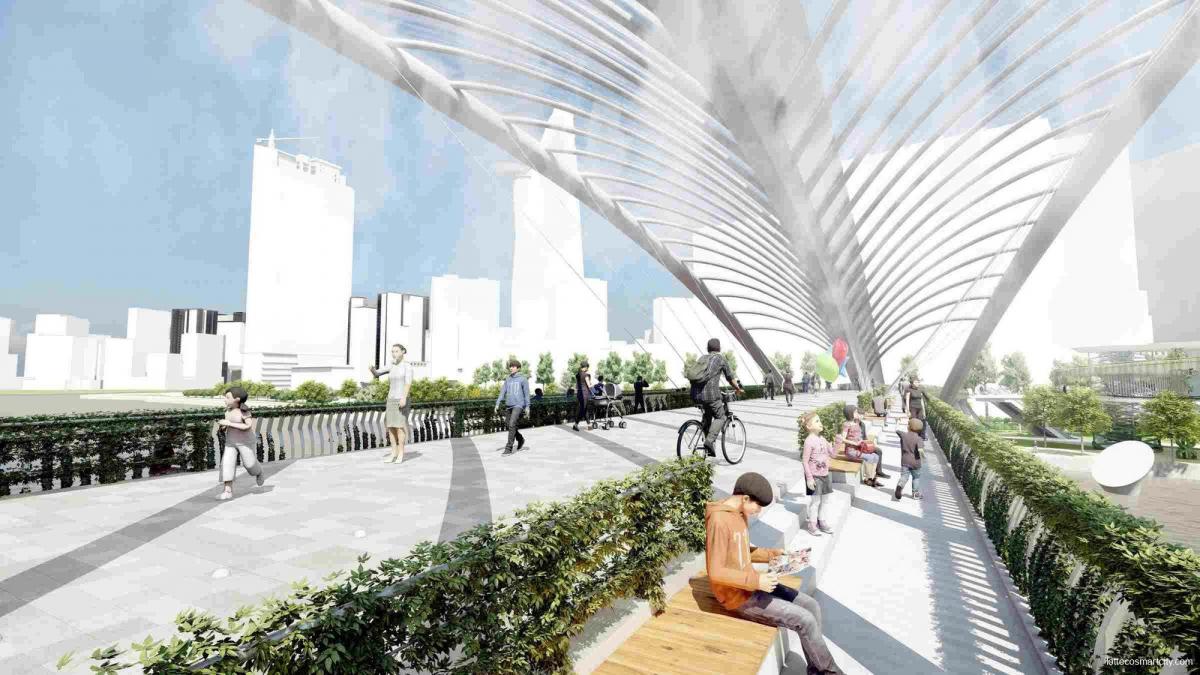 Cầu đi bộ Thủ Thiêm: Biểu tượng mới kết nối Quận 1 và Thủ Thiêm chính thức khởi công 29/3/2025