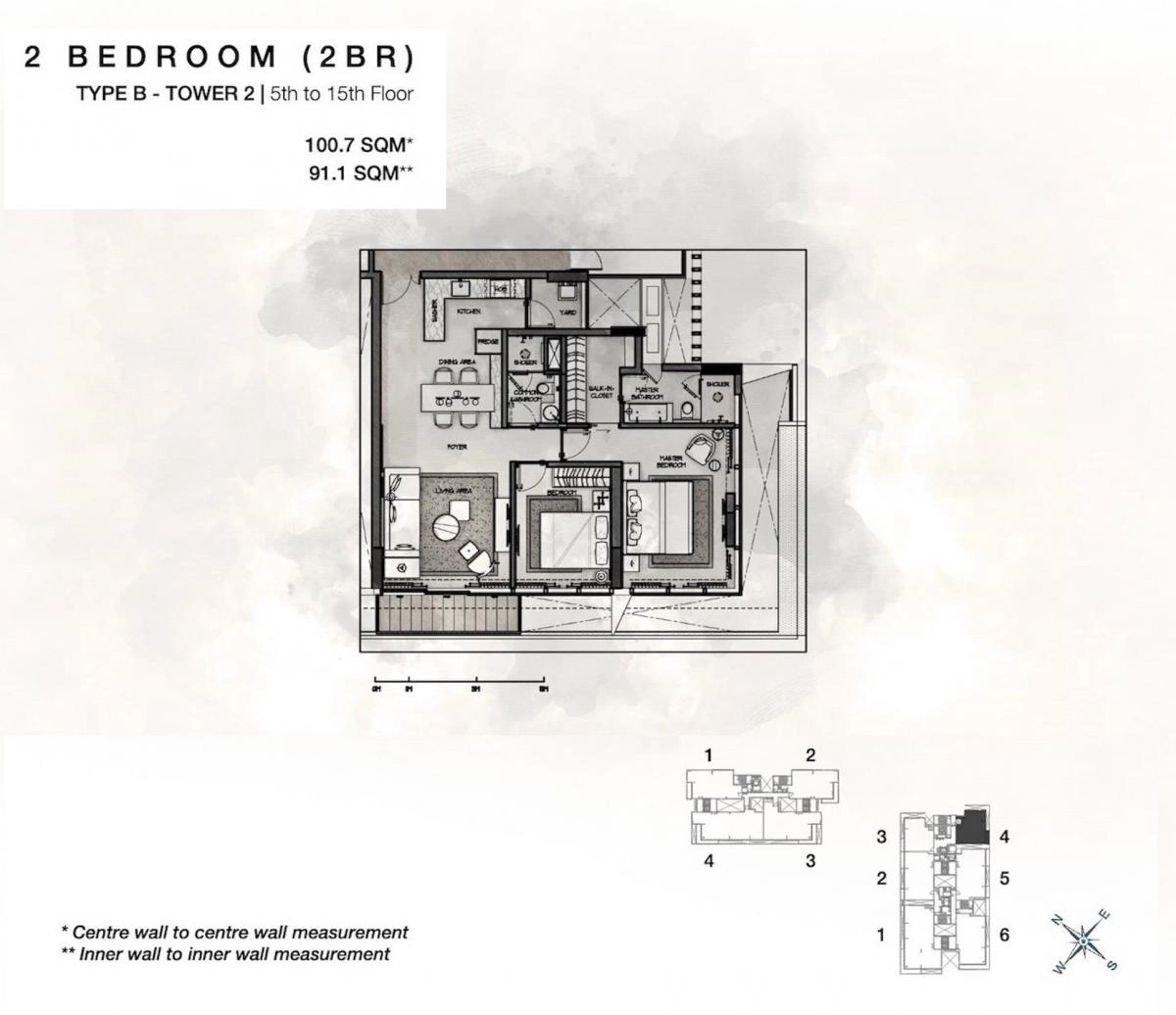 Mặt bằng tháp Cove Empire City Thủ Thiêm | Layout chi tiết