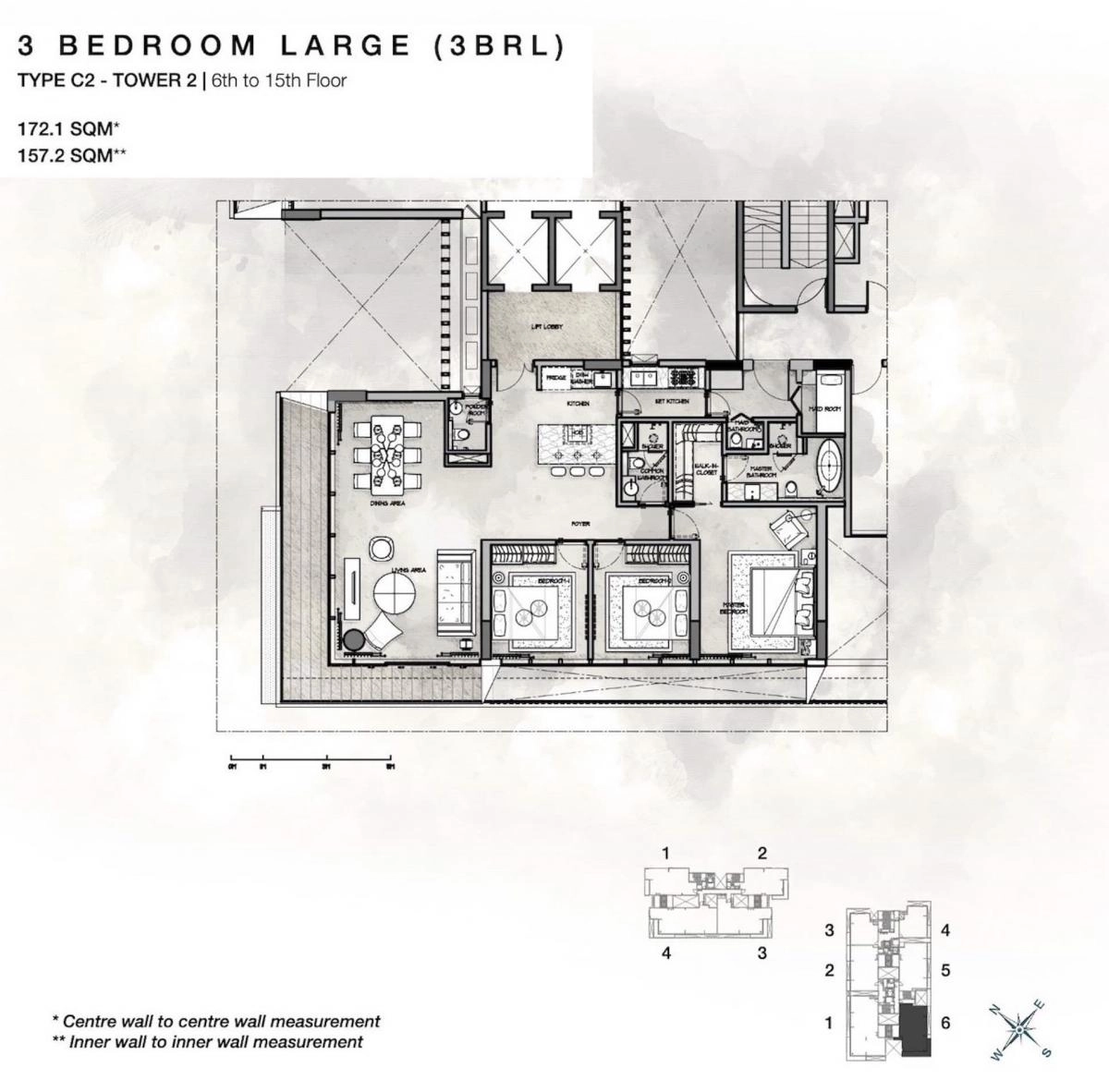 Mặt bằng tháp Cove Empire City Thủ Thiêm | Layout chi tiết