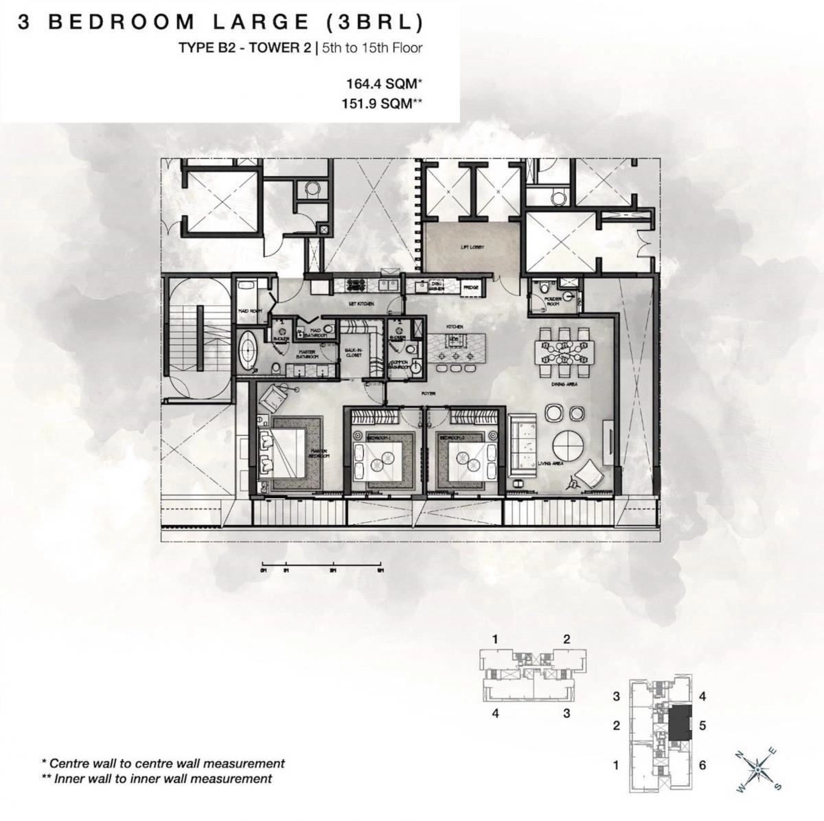 Mặt bằng tháp Cove Empire City Thủ Thiêm | Layout chi tiết