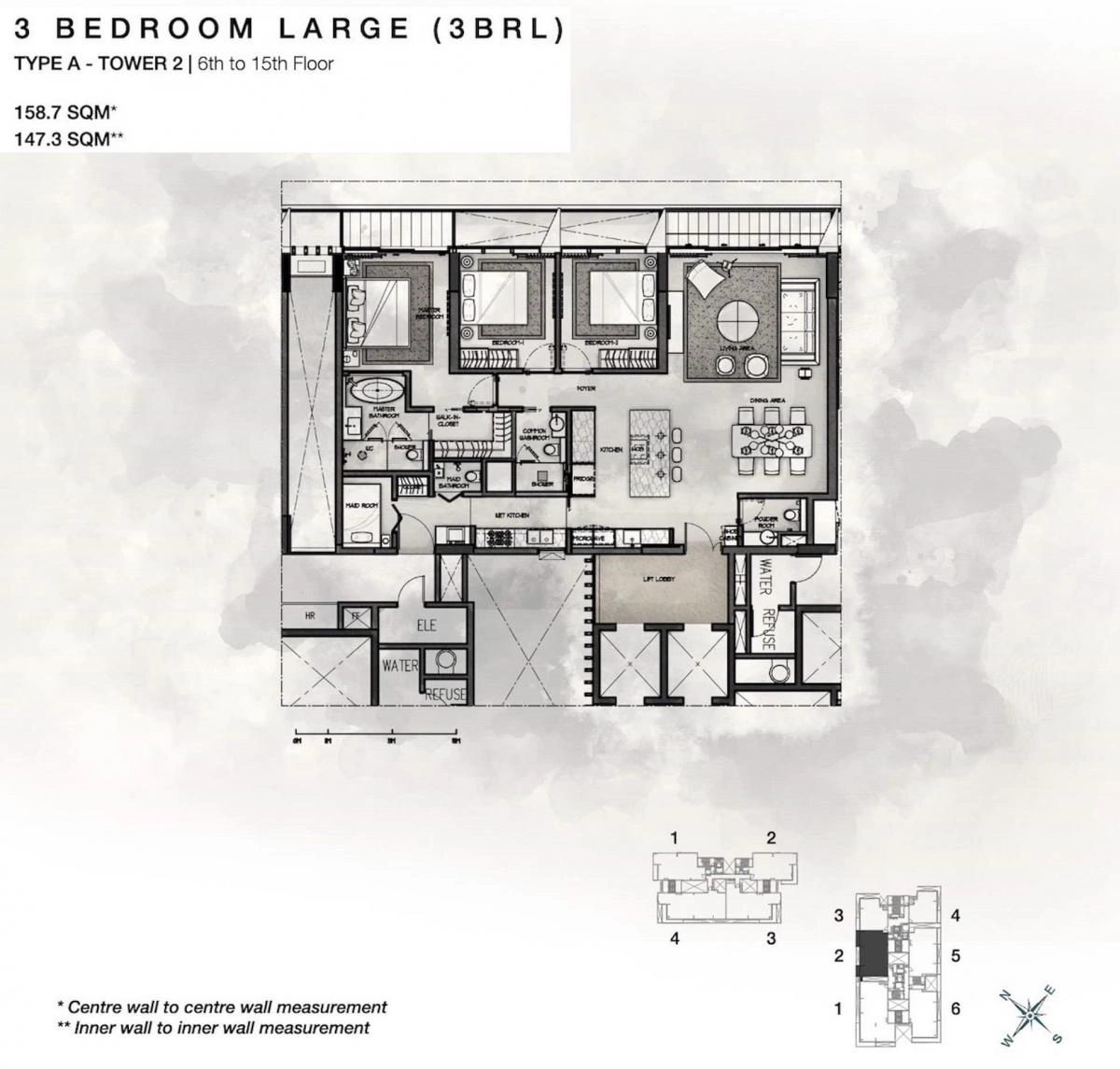 Mặt bằng tháp Cove Empire City Thủ Thiêm | Layout chi tiết