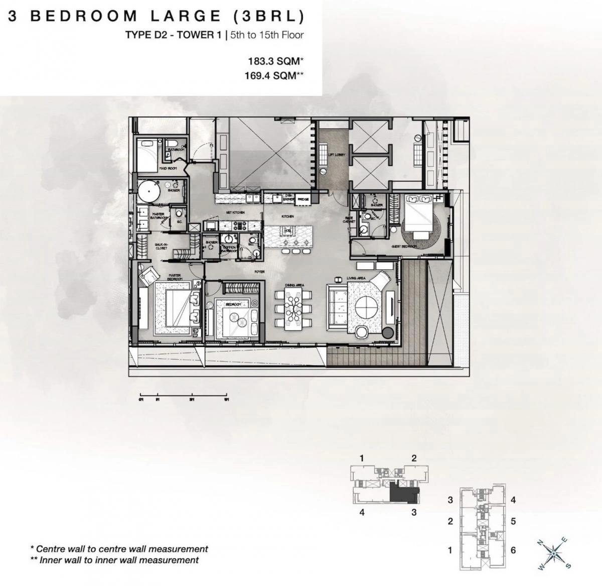 Mặt bằng tháp Cove Empire City Thủ Thiêm | Layout chi tiết