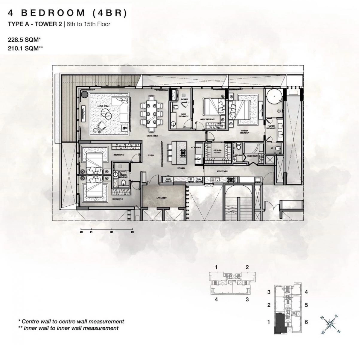 Mặt bằng tháp Cove Empire City Thủ Thiêm | Layout chi tiết
