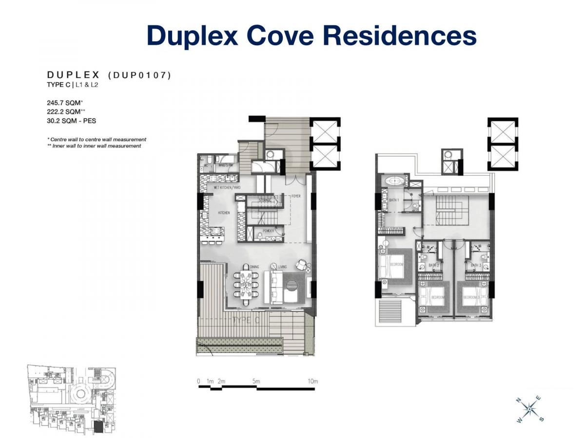 Mặt bằng tháp Cove Empire City Thủ Thiêm | Layout chi tiết