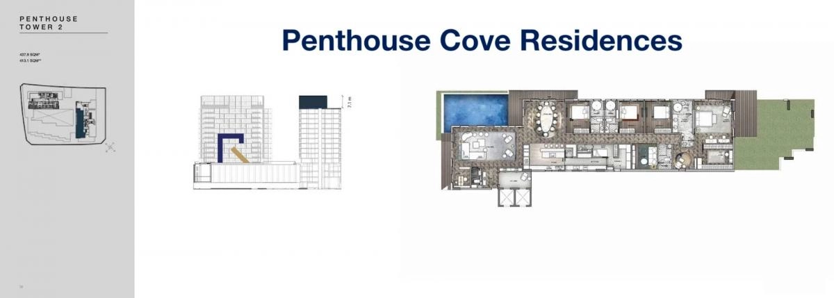 Mặt bằng tháp Cove Empire City Thủ Thiêm | Layout chi tiết