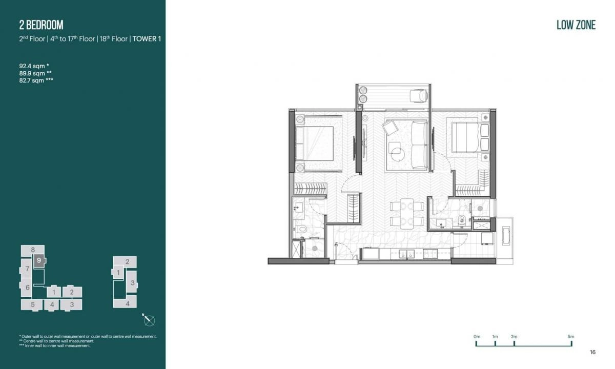 Mặt bằng tháp Nara Empire City Thủ Thiêm | Layout chi tiết