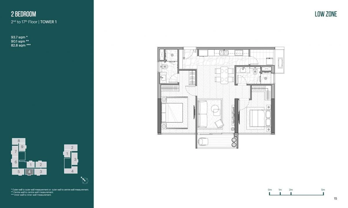Mặt bằng tháp Nara Empire City Thủ Thiêm | Layout chi tiết