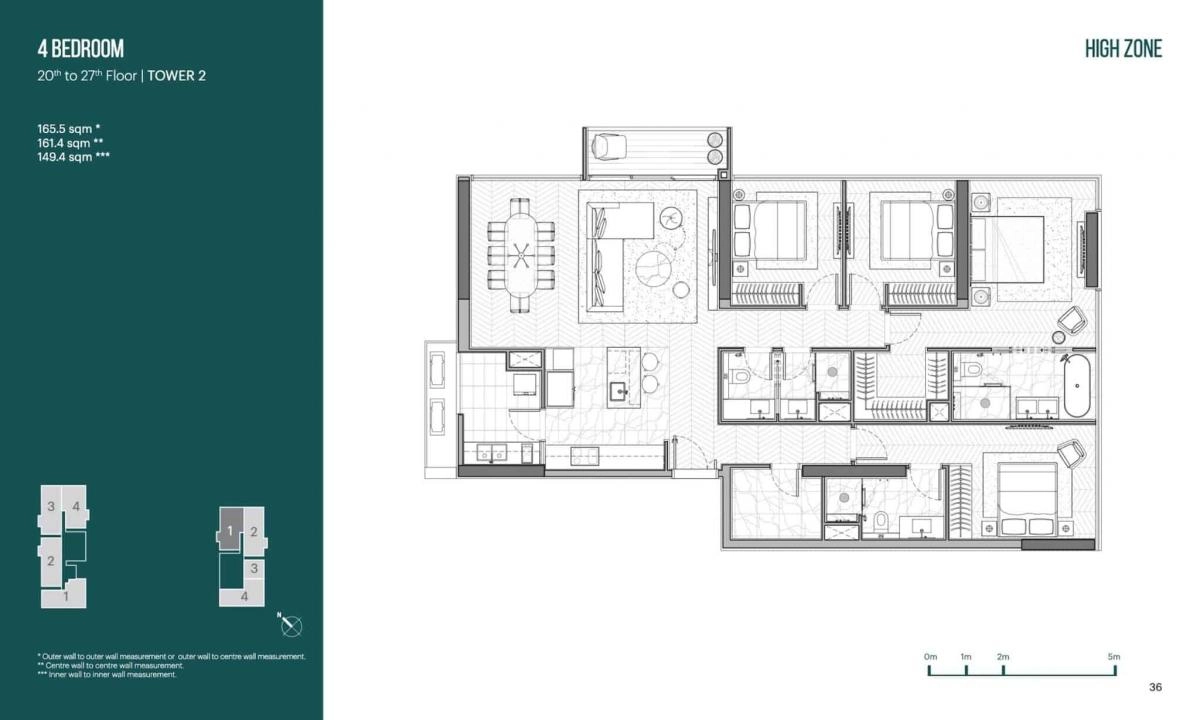 Mặt bằng tháp Nara Empire City Thủ Thiêm | Layout chi tiết
