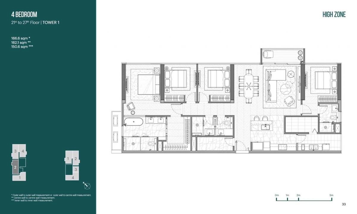 Mặt bằng tháp Nara Empire City Thủ Thiêm | Layout chi tiết
