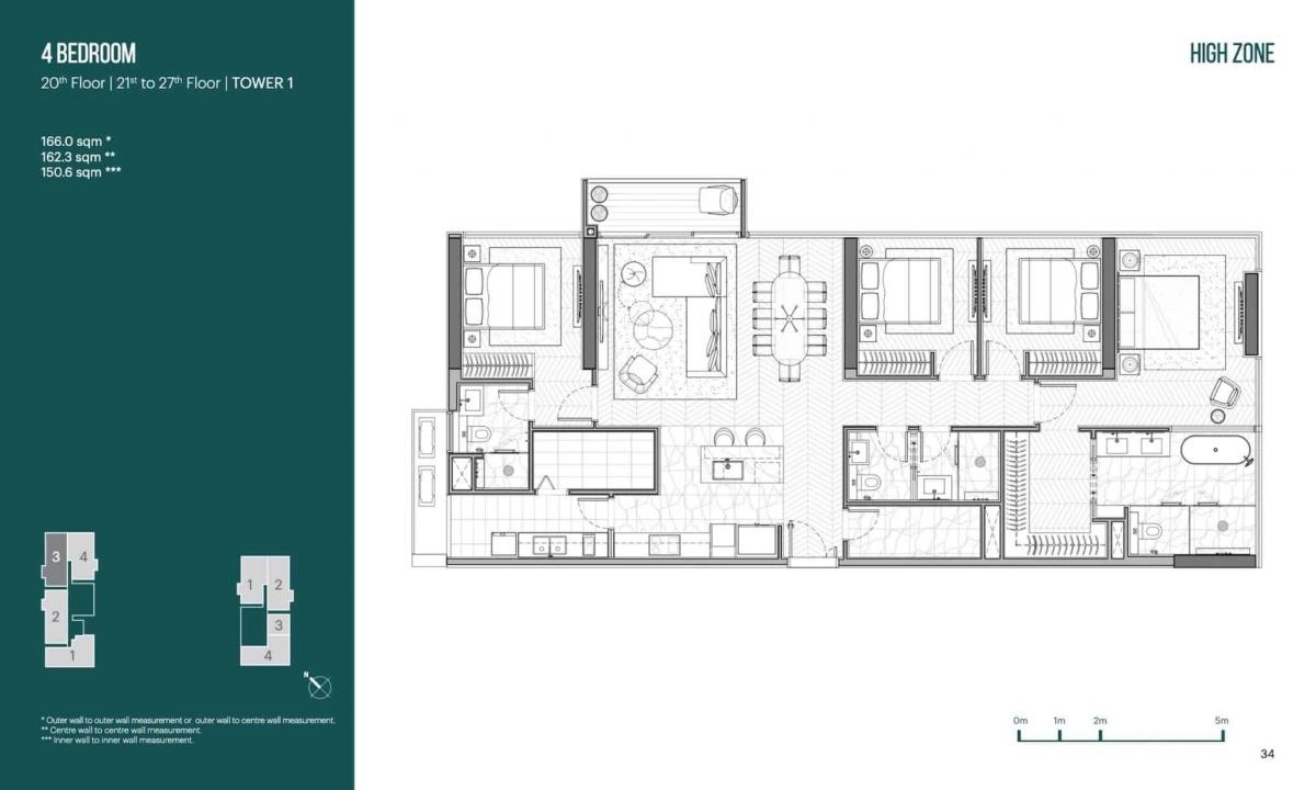 Mặt bằng tháp Nara Empire City Thủ Thiêm | Layout chi tiết