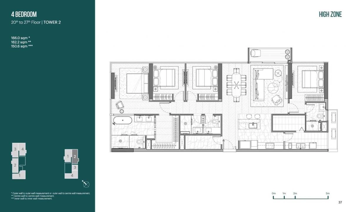Mặt bằng tháp Nara Empire City Thủ Thiêm | Layout chi tiết
