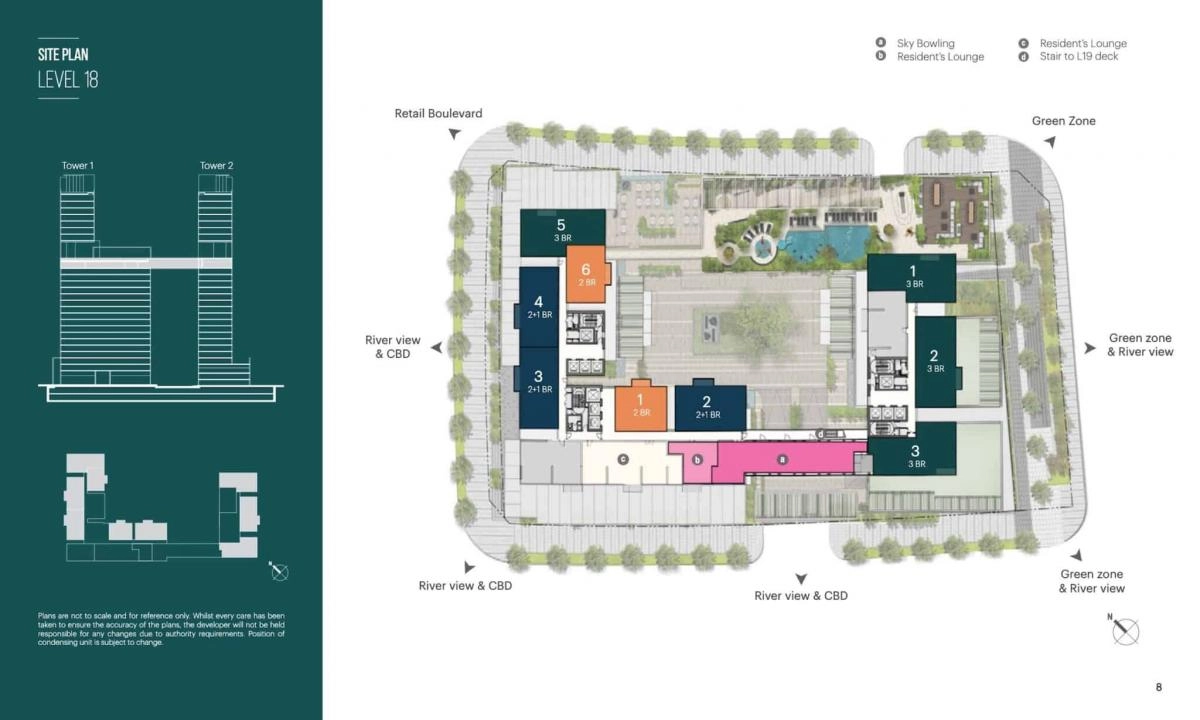 Mặt bằng tháp Nara Empire City Thủ Thiêm | Layout chi tiết