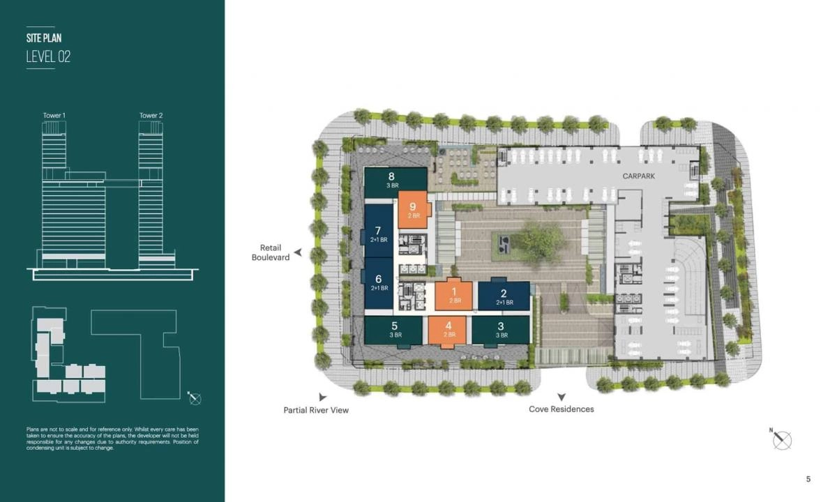 Mặt bằng tháp Nara Empire City Thủ Thiêm | Layout chi tiết