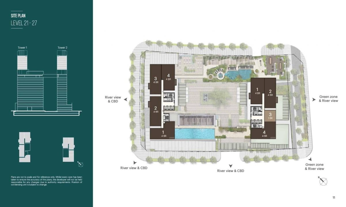 Mặt bằng tháp Nara Empire City Thủ Thiêm | Layout chi tiết