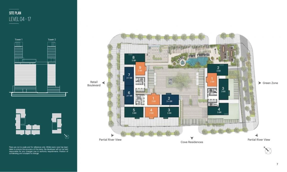 Mặt bằng tháp Nara Empire City Thủ Thiêm | Layout chi tiết