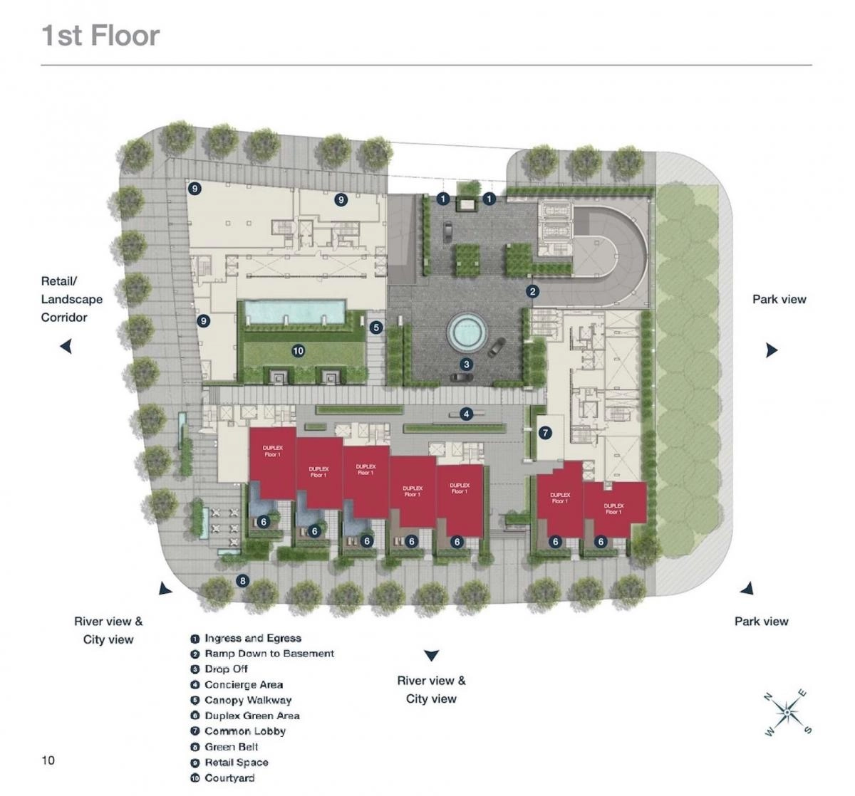 Mặt bằng tháp Cove Empire City Thủ Thiêm | Layout chi tiết