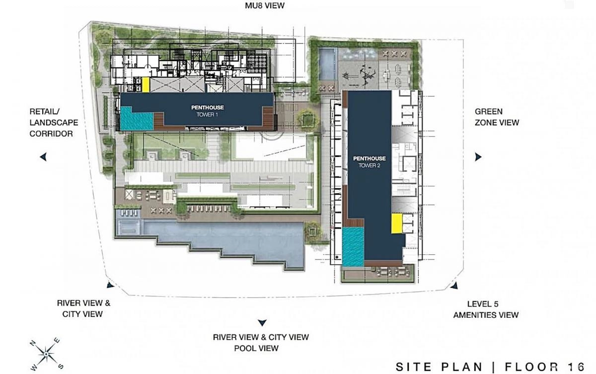 Mặt bằng tháp Cove Empire City Thủ Thiêm | Layout chi tiết