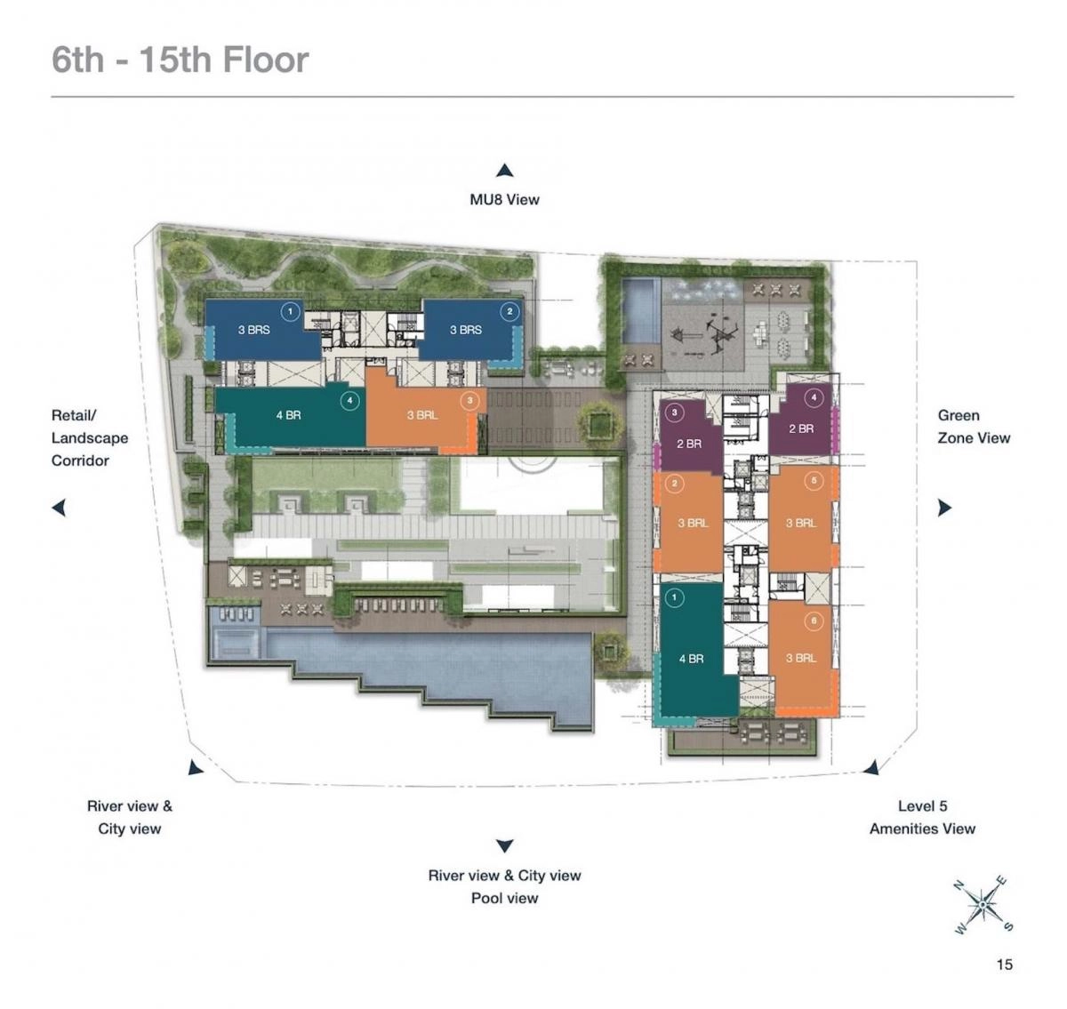 Mặt bằng tháp Cove Empire City Thủ Thiêm | Layout chi tiết