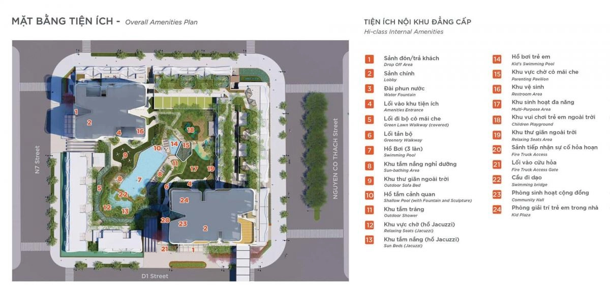 Mặt bằng dự án Zeit River Thủ Thiêm | Full layout chi tiết