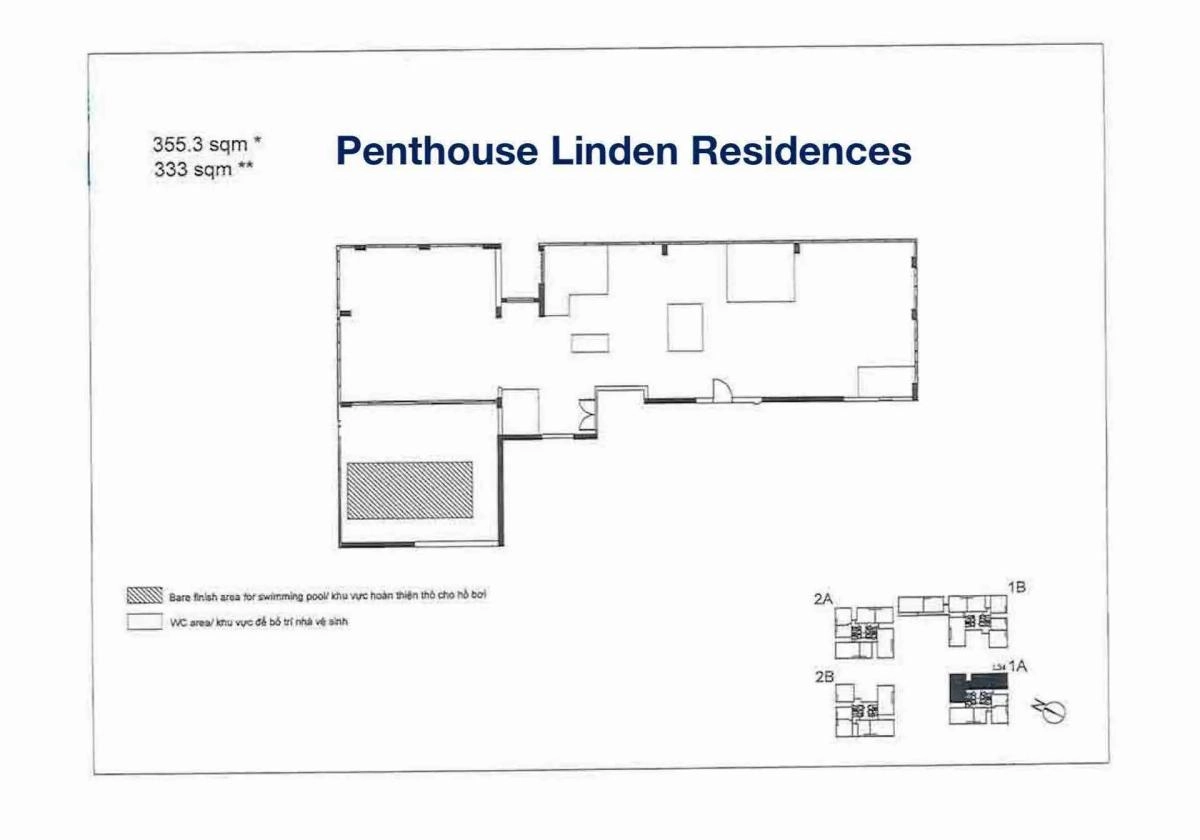 Mặt bằng tháp Linden Empire City Thủ Thiêm | Layout chi tiết
