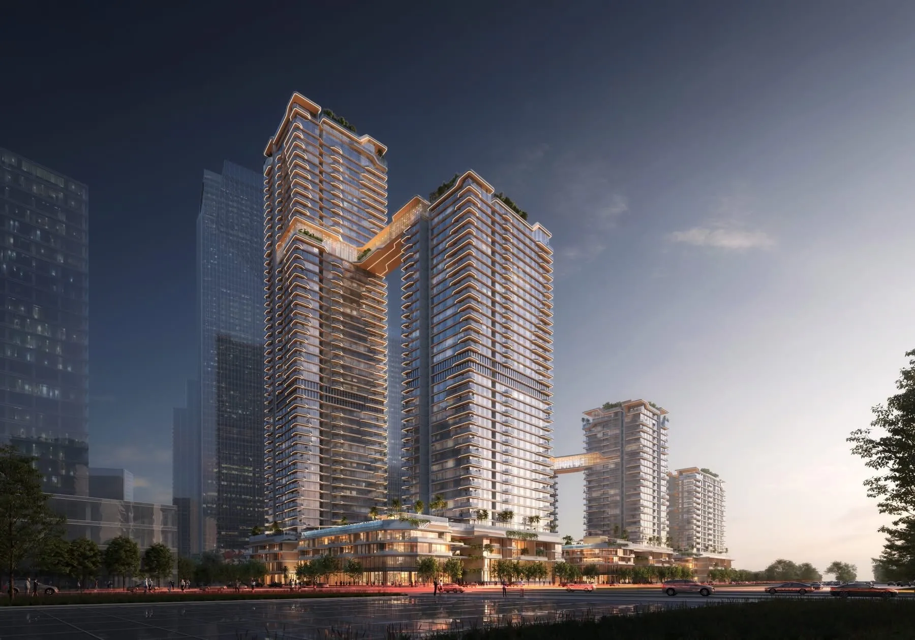 Tiện ích thương mại dịch vụ dự án Lotte Eco Smart City Thủ Thiêm