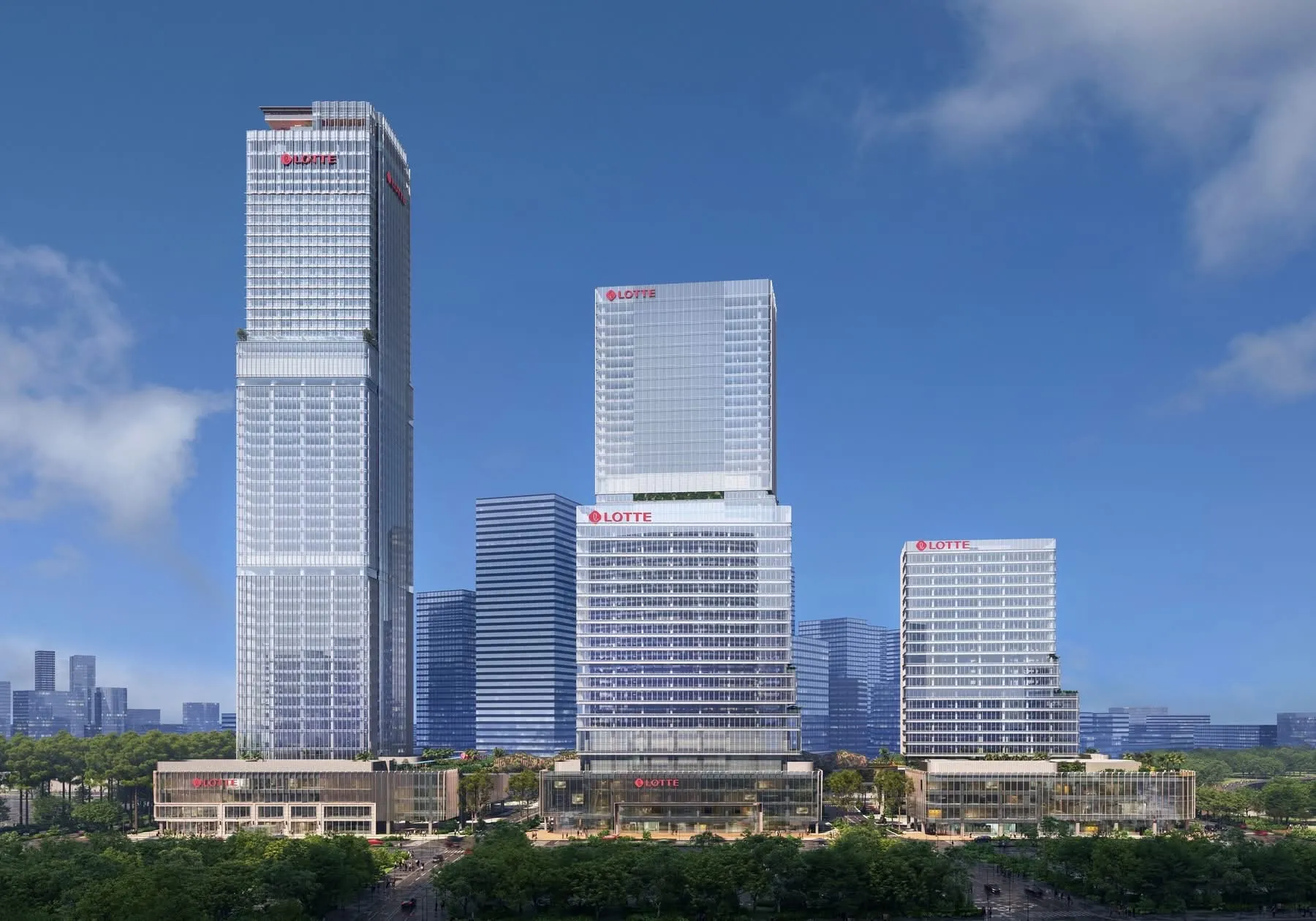 Vị trí Lotte Eco Smart City tại khu đô thị mới Thủ Thiêm, trung tâm tài chính VIFC