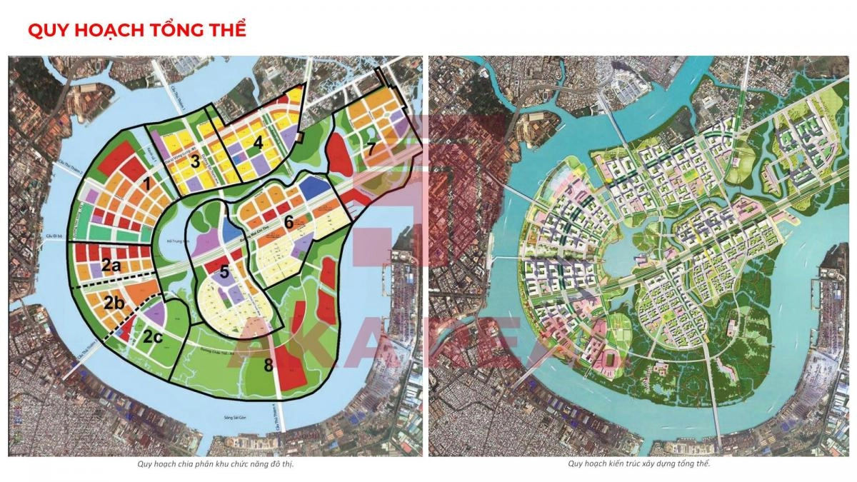 Quy hoạch chi tiết khu đô thị Thủ Thiêm cập nhật 2025