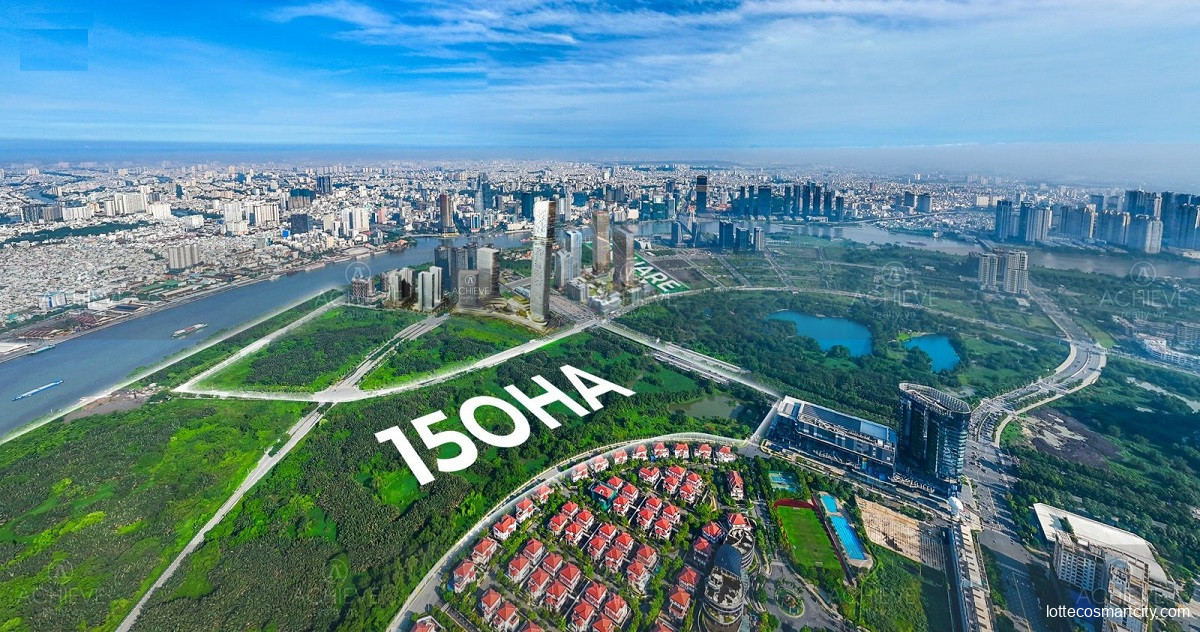 Thaco đề xuất đầu tư Quảng trường & Lâm viên sinh thái hơn 177ha tại Thủ Thiêm