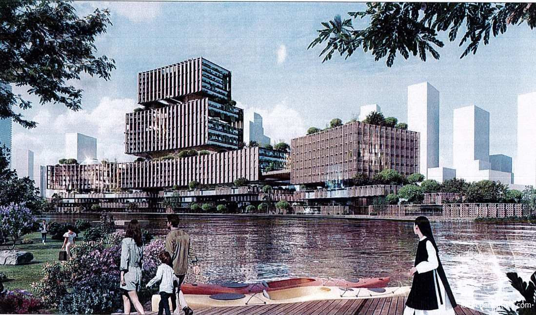 Thiết kế Trung tâm hành chính cho 6.000 cán bộ TPHCM tại Thủ Thiêm
