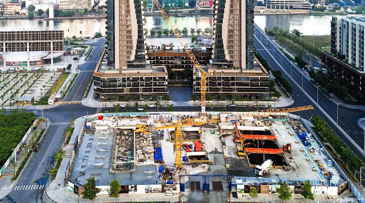 Tiến độ dự án The OpusK Thủ Thiêm Tháng 5/2025 - Thần tốc