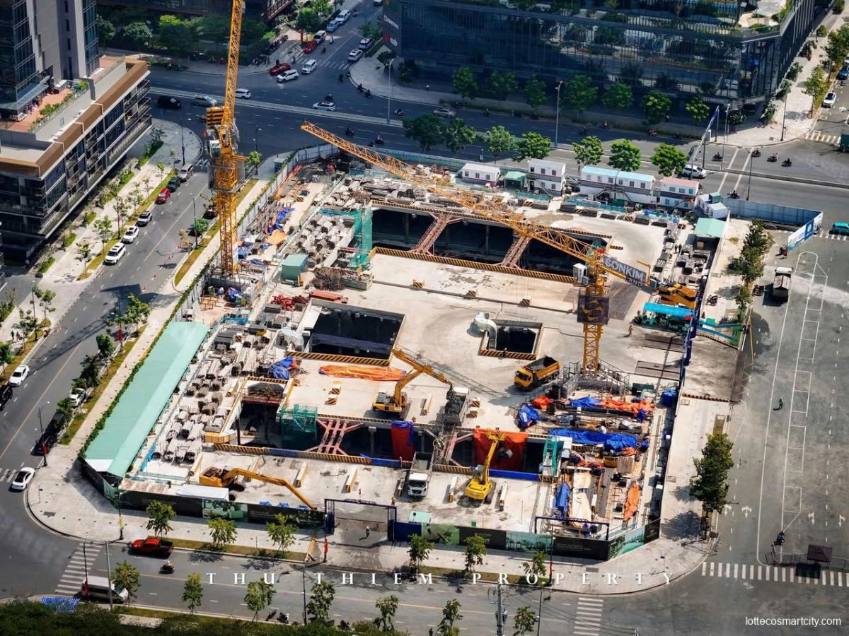Tiến độ dự án The OpusK Thủ Thiêm Tháng 5/2025 - Thần tốc