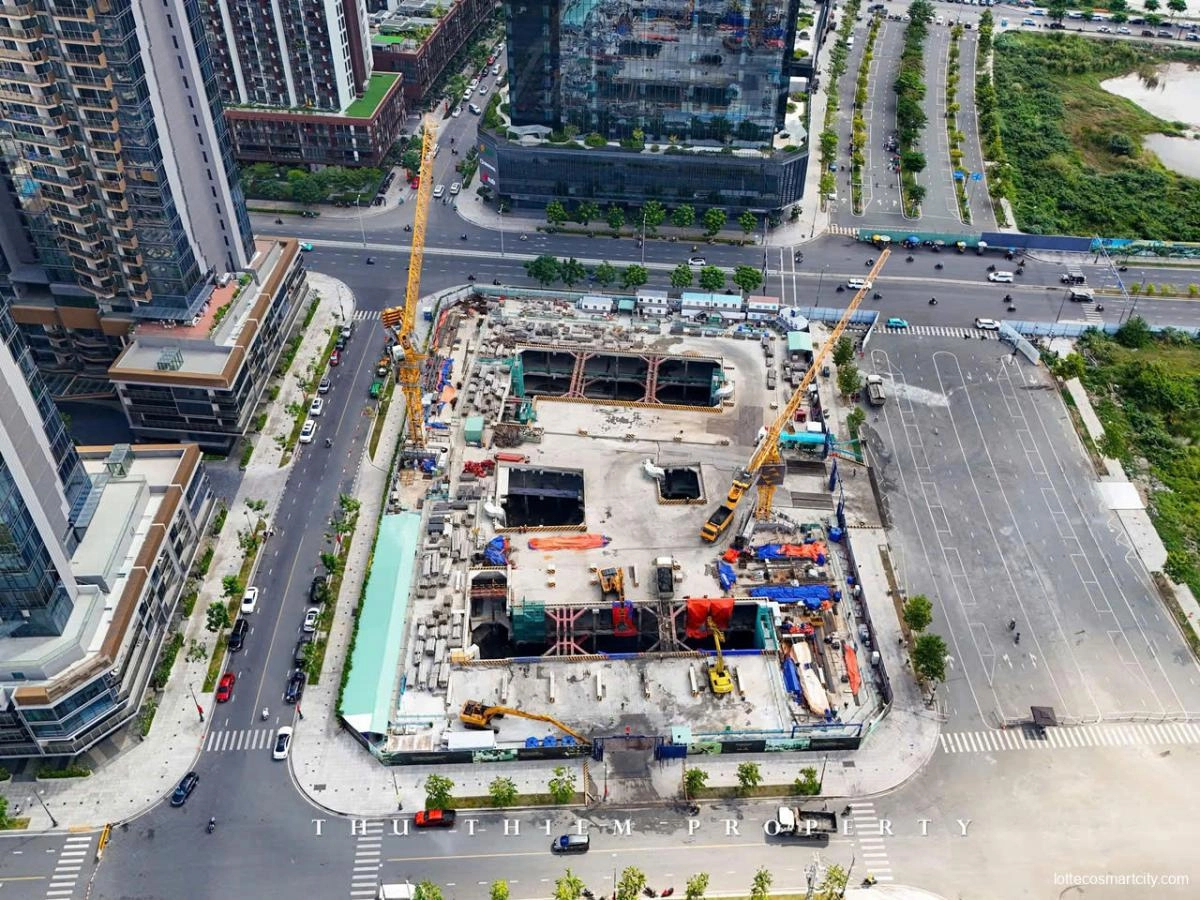 Tiến độ dự án The OpusK Thủ Thiêm Tháng 5/2025 - Thần tốc